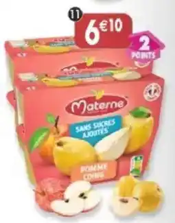 Maximo Materne Pomme Coing offre