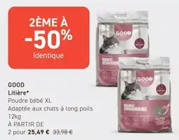Tom&Co GOOD Litière* offre
