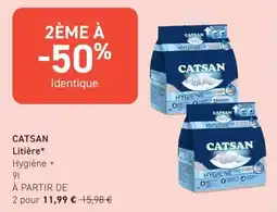 Tom&Co CATSAN Litière* offre