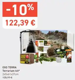 Tom&Co EXO TERRA Terrarium kit* offre