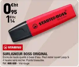Hyperburo STABILO SURLIGNEUR BOSS ORIGINAL offre