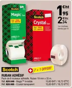 Hyperburo Scotch RUBAN ADHÉSIF offre