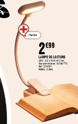 La Foir'Fouille Lampe de lecture offre