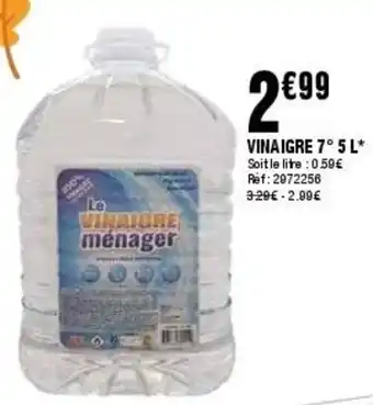 Le VINAIGRE ménager