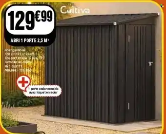 Cultiva ABRI 1 PORTE