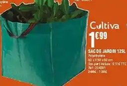La Foir'Fouille Cultiva SAC DE JARDIN offre