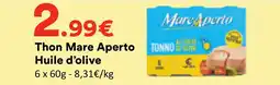 Hmarket Mare Aperto Thon offre