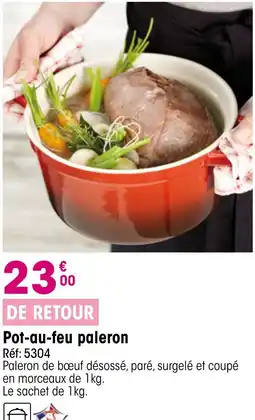 Croque Gel Pot-au-feu paleron offre