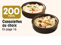 Croque Gel Cassolettes au choix offre