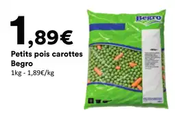 Hmarket Begro Petits pois carottes offre