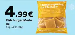 Hmarket Hamburguesas de Merluza offre