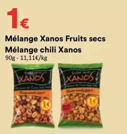 Hmarket XANOS Mélange Fruits secs offre