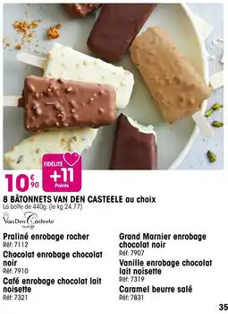 Croque Gel Van Den Casteele Bâtonnets offre