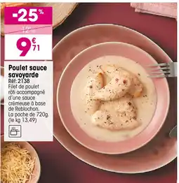 Croque Gel Poulet sauce savoyarde offre