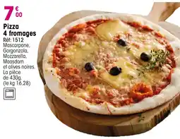 Croque Gel Pizza 4 fromages offre