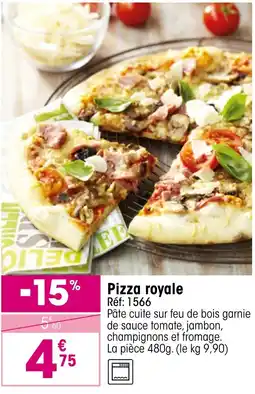 Croque Gel Pizza royale offre