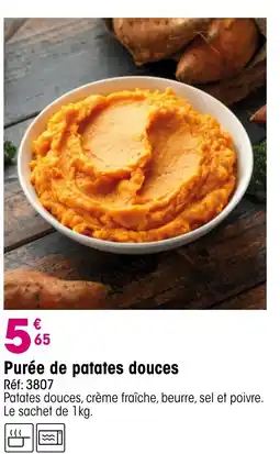 Croque Gel Purée de patates douces offre