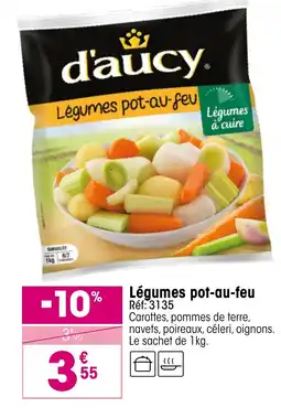 Croque Gel d'aucy Légumes pot-au-feu offre