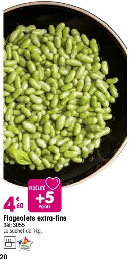 Croque Gel Flageolets extra-fins offre