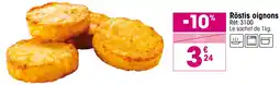 Croque Gel Röstis oignons offre