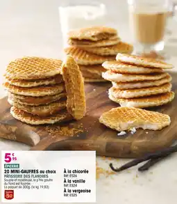 Croque Gel Pâtisserie des Flandres MINI-GAUFRES offre