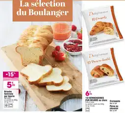 Croque Gel Délifrance Croissants offre
