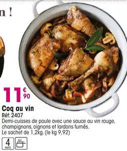Croque Gel Coq au vin offre