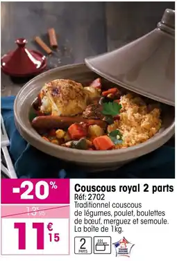 Croque Gel Couscous royal offre