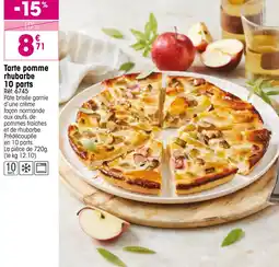 Croque Gel Tarte pomme rhubarbe offre