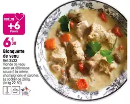 Croque Gel Blanquette de veau offre