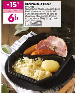Croque Gel Choucroute d'Alsace offre