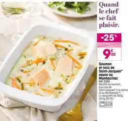 Croque Gel Saumon et noix de Saint-Jacques* sauce au Monbazillac offre
