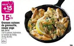 Croque Gel Grosses cuisses de grenouille offre