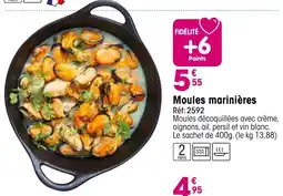 Croque Gel Moules marinières offre