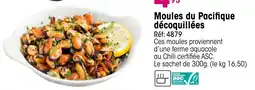 Croque Gel Moules du Pacifique décoquillées offre