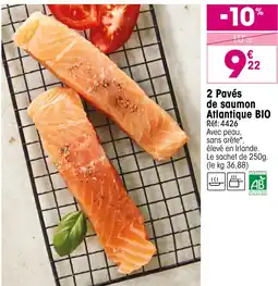Croque Gel Saumon Atlantique BIO offre