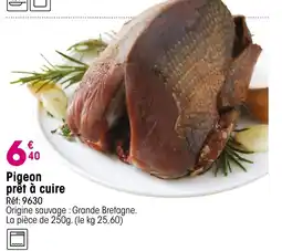 Croque Gel Pigeon prêt à cuire offre