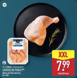 ALDI ST-CLÉMENT LE VOLAILLER CUISSES DE POULET offre