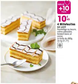 Croque Gel 4 Millefeuilles offre