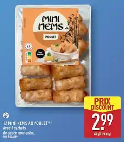 ALDI MINI NEMS POULET offre