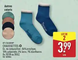 ALDI Snuggle CHAUSSETTES offre