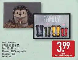 ALDI HOME CREATION PAILLASSON offre