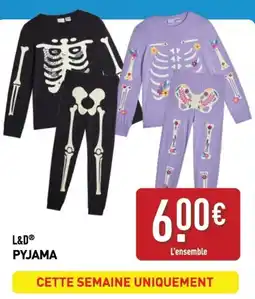 ALDI L&D PYJAMA offre