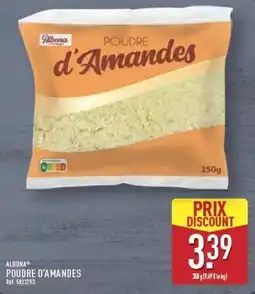ALDI Albona Poudre d'Amandes offre