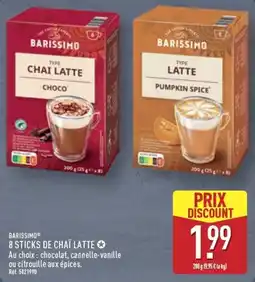 ALDI BARISSIMO CHAI LATTE offre