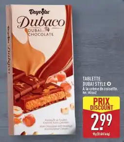 ALDI Dubaco Dubai Chocolate offre
