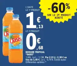 E.Leclerc Express Oasis Boisson tropical offre