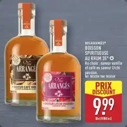 ALDI NOS ARRANGÉS BOISSON SPIRITUEUSE AU RHUM offre