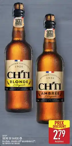 ALDI CH'TI BIÈRE DE GARDE offre