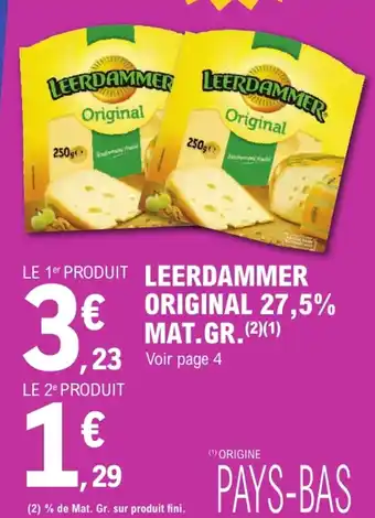 LEERDAMMER Original